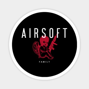 Airsoft Family - Masked Angel Magnet